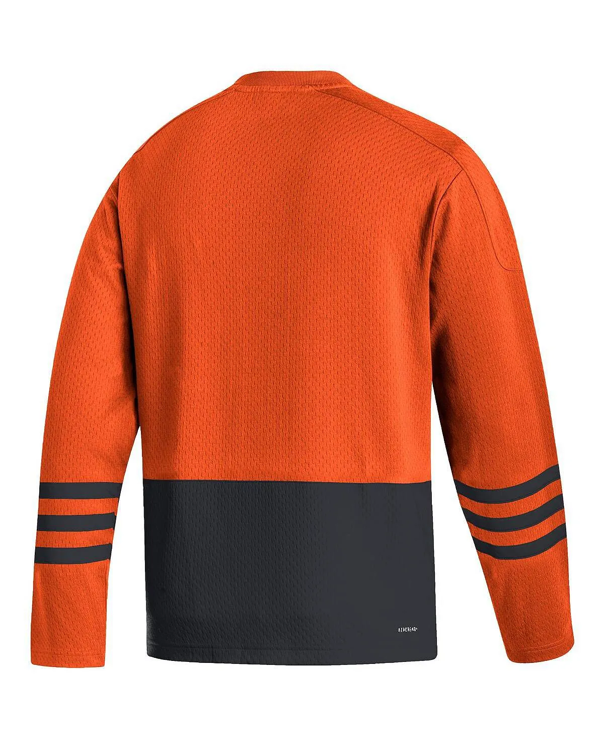 adidas philadelphia flyers aeroready mens orange logo sweater