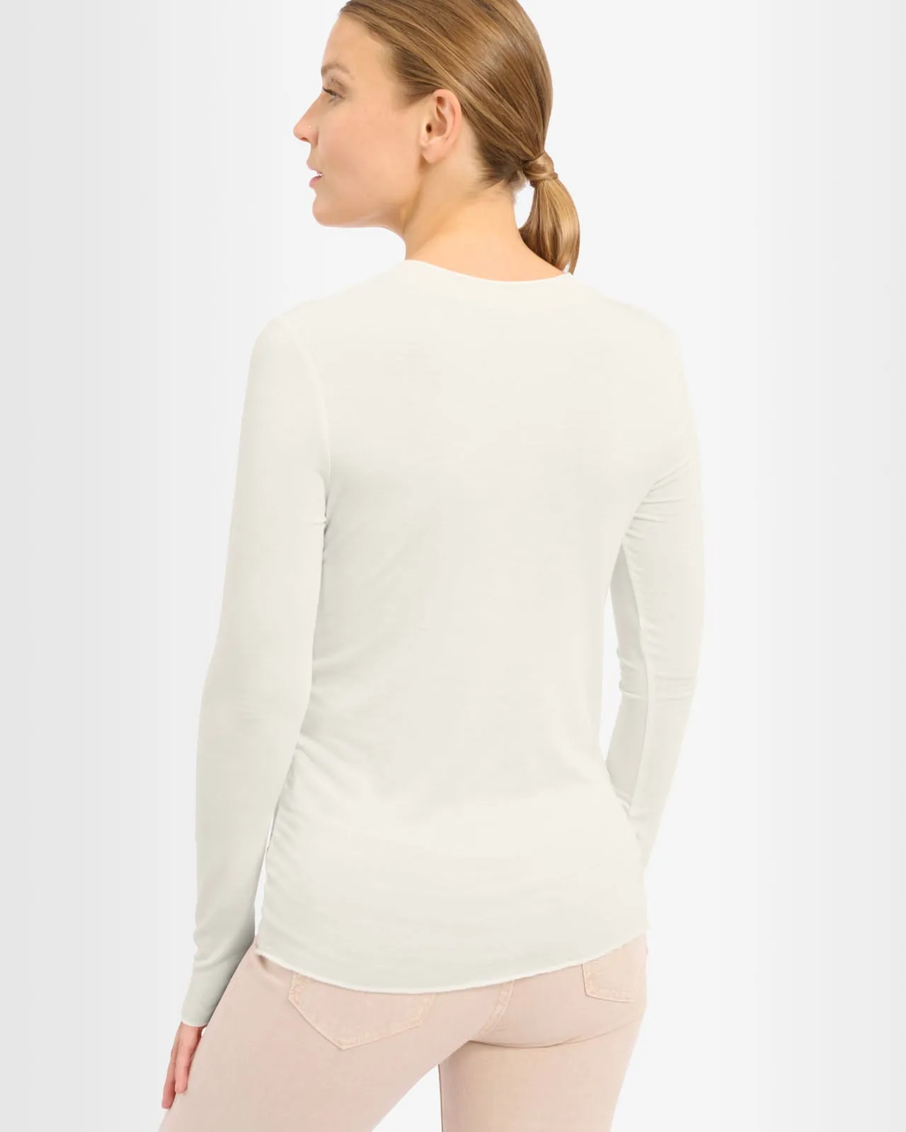 Bamboo Jersey Long Sleeve Tee