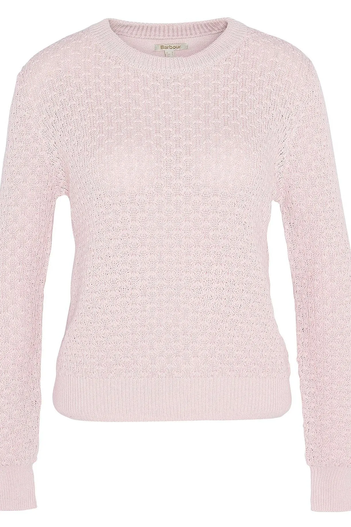 Barbour Jumper Knitted Angelonia in Mousse Pink LKN1516PI37