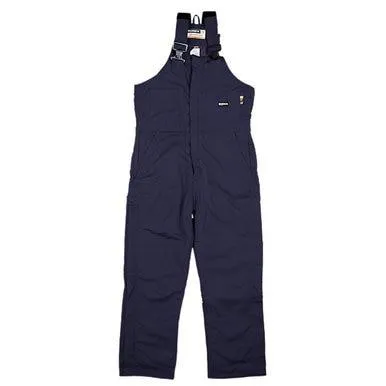 Berne FR Deluxe Navy Blue Bib Overalls FRB05ND