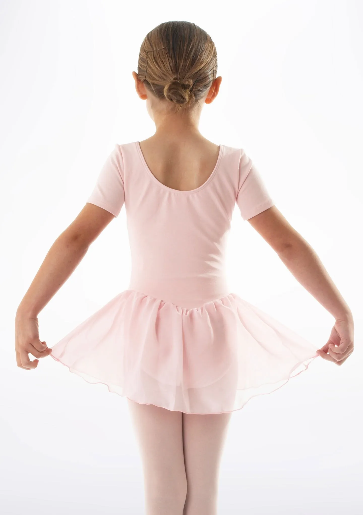 Bloch Light Pink Leotard with Chiffon Skirt