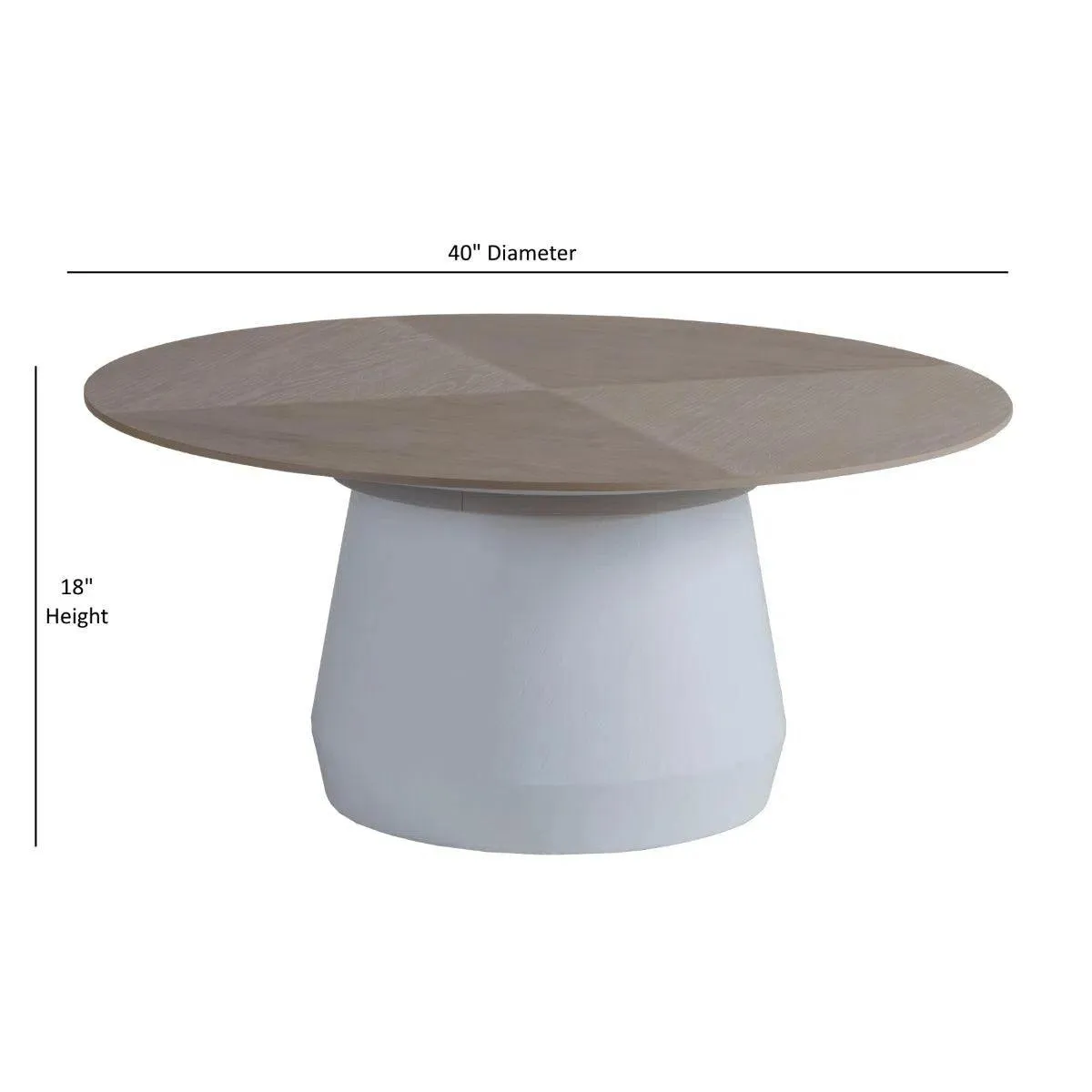 Bodhi Round 2-Piece Living Room Table Set