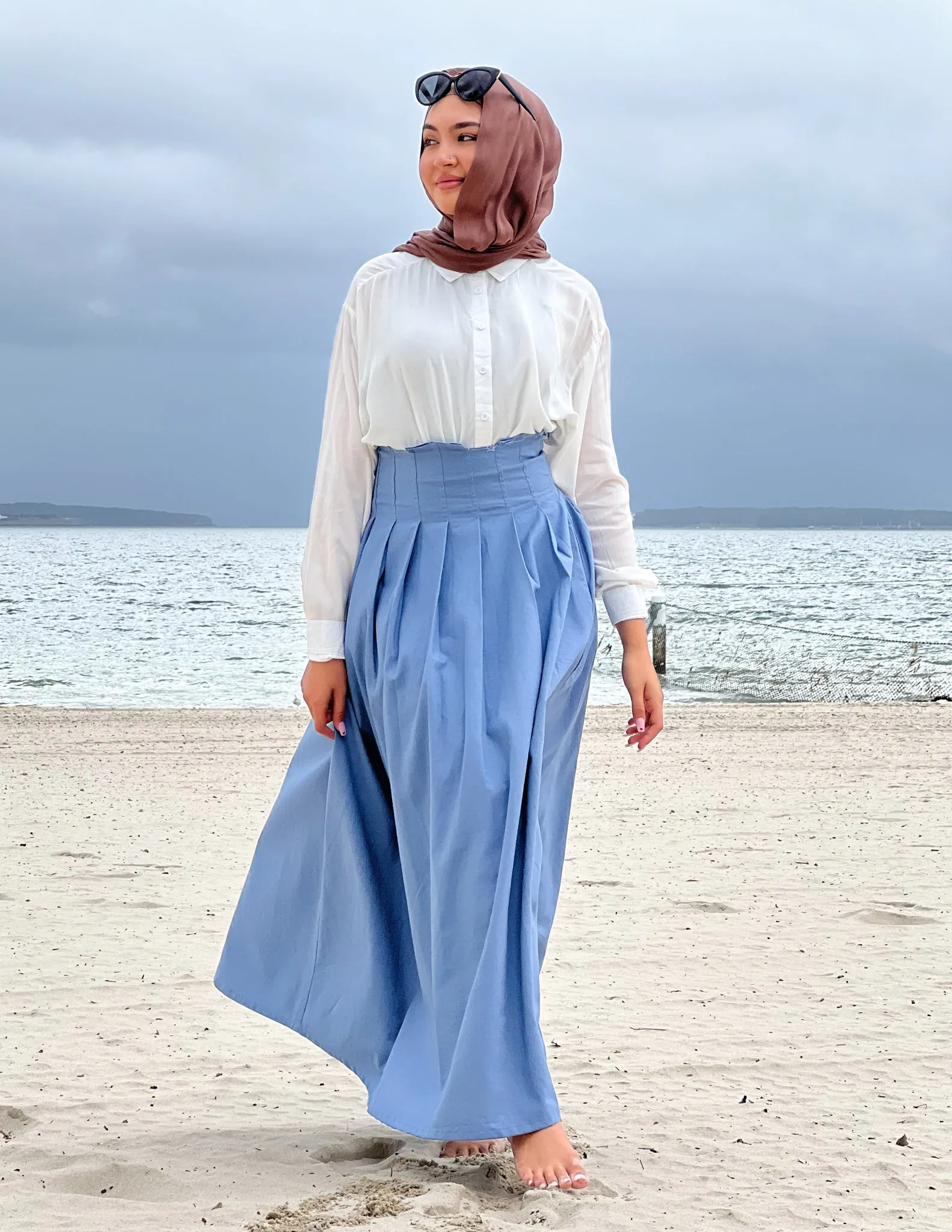 Bonni Linen Skirt