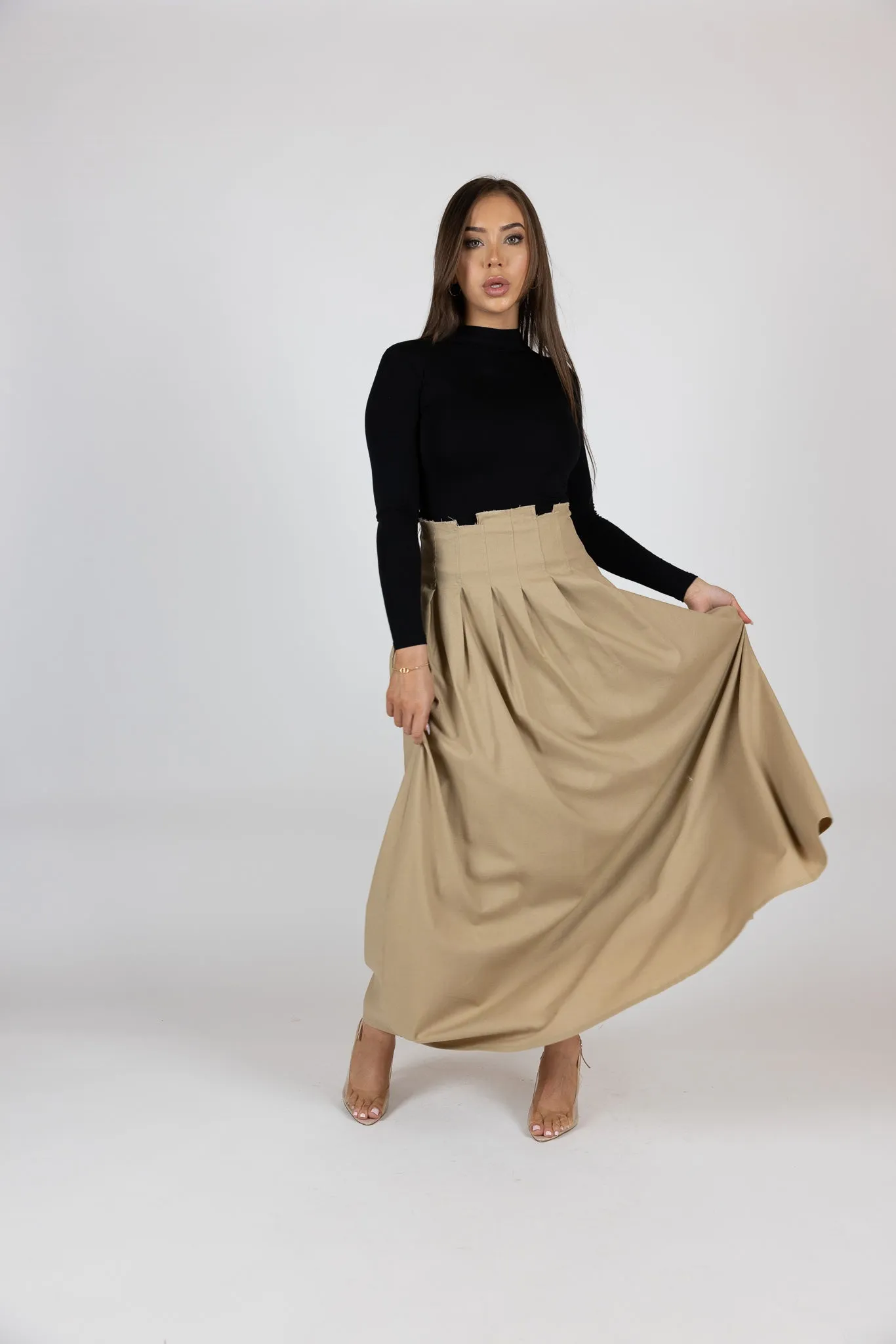 Bonni Linen Skirt