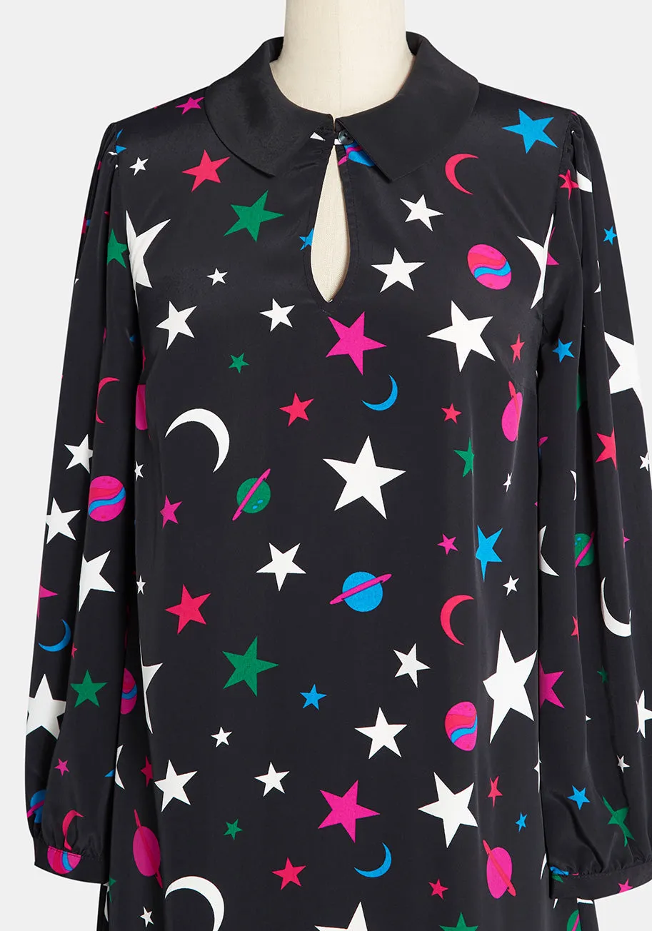 Captain Galactic Fantastic Shift Dress