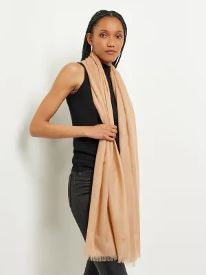 Cashmere Scarf, Camel