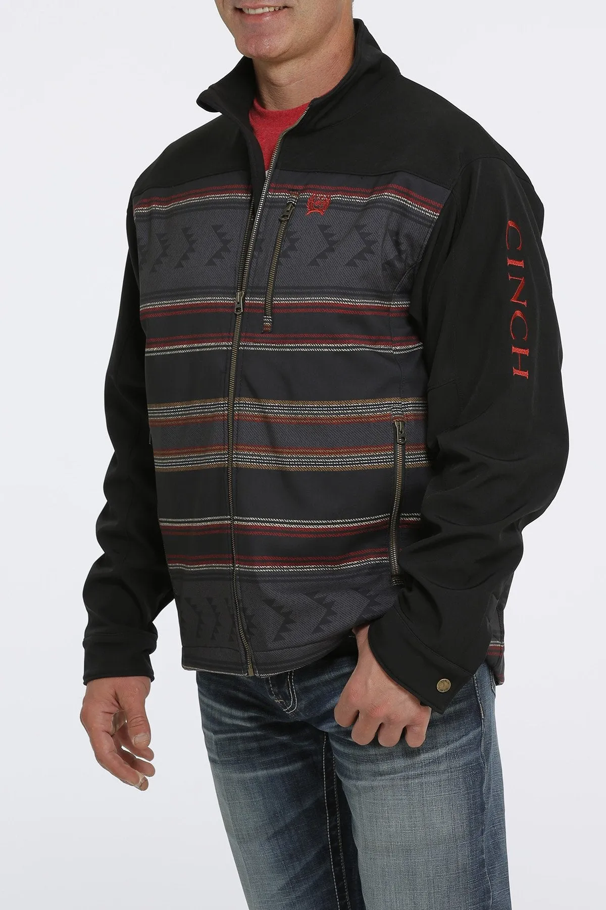 Cinch Mens Bonded Black Jacket - MWJ1538002