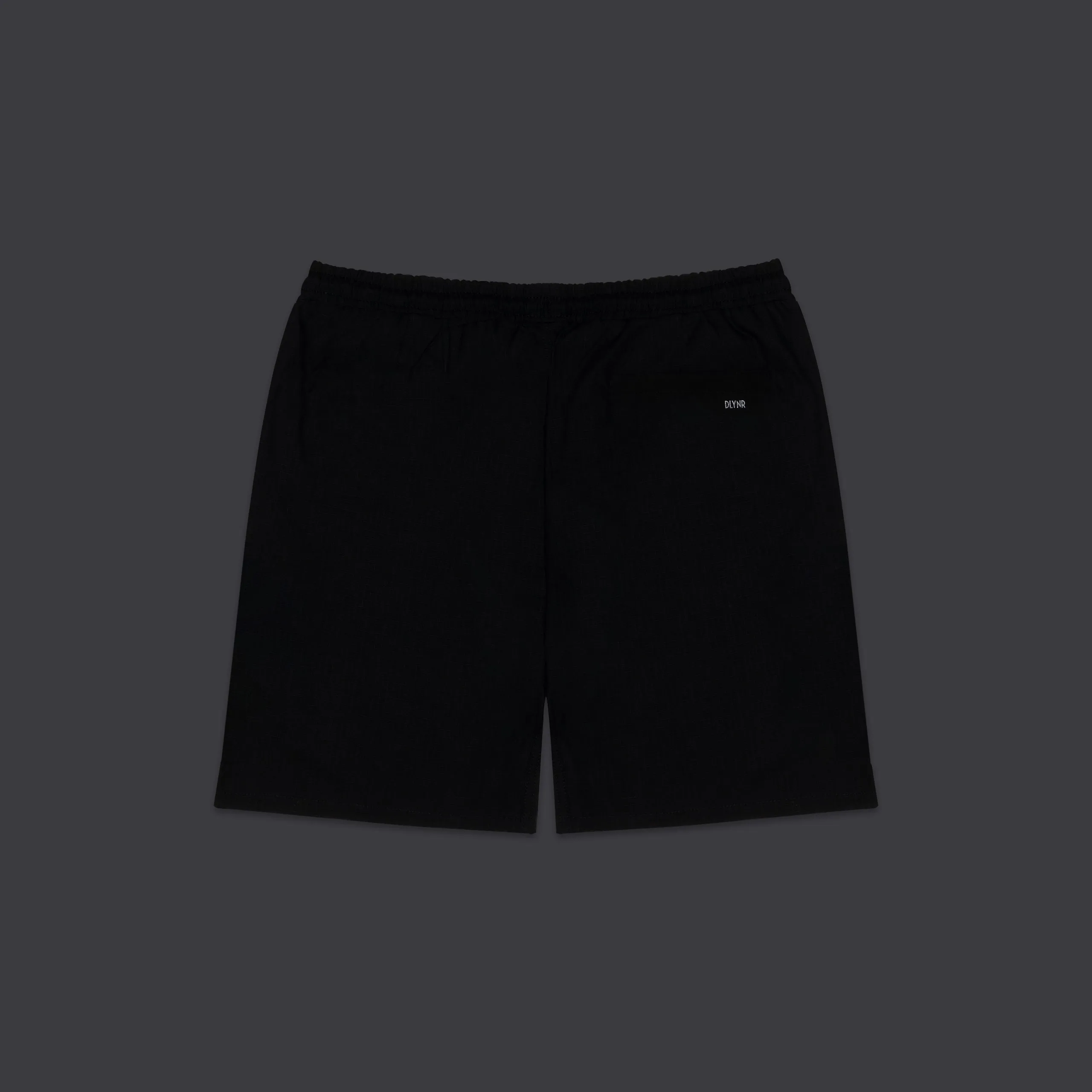 Cotton Ripstop Jogger Shorts Black