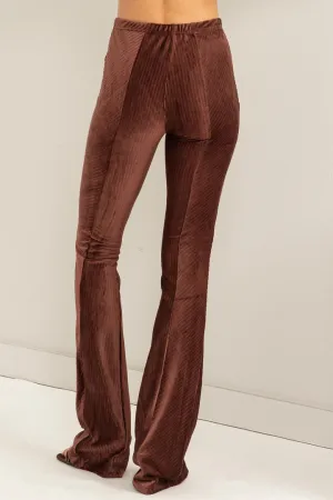 Danny Velvet Flare Pants