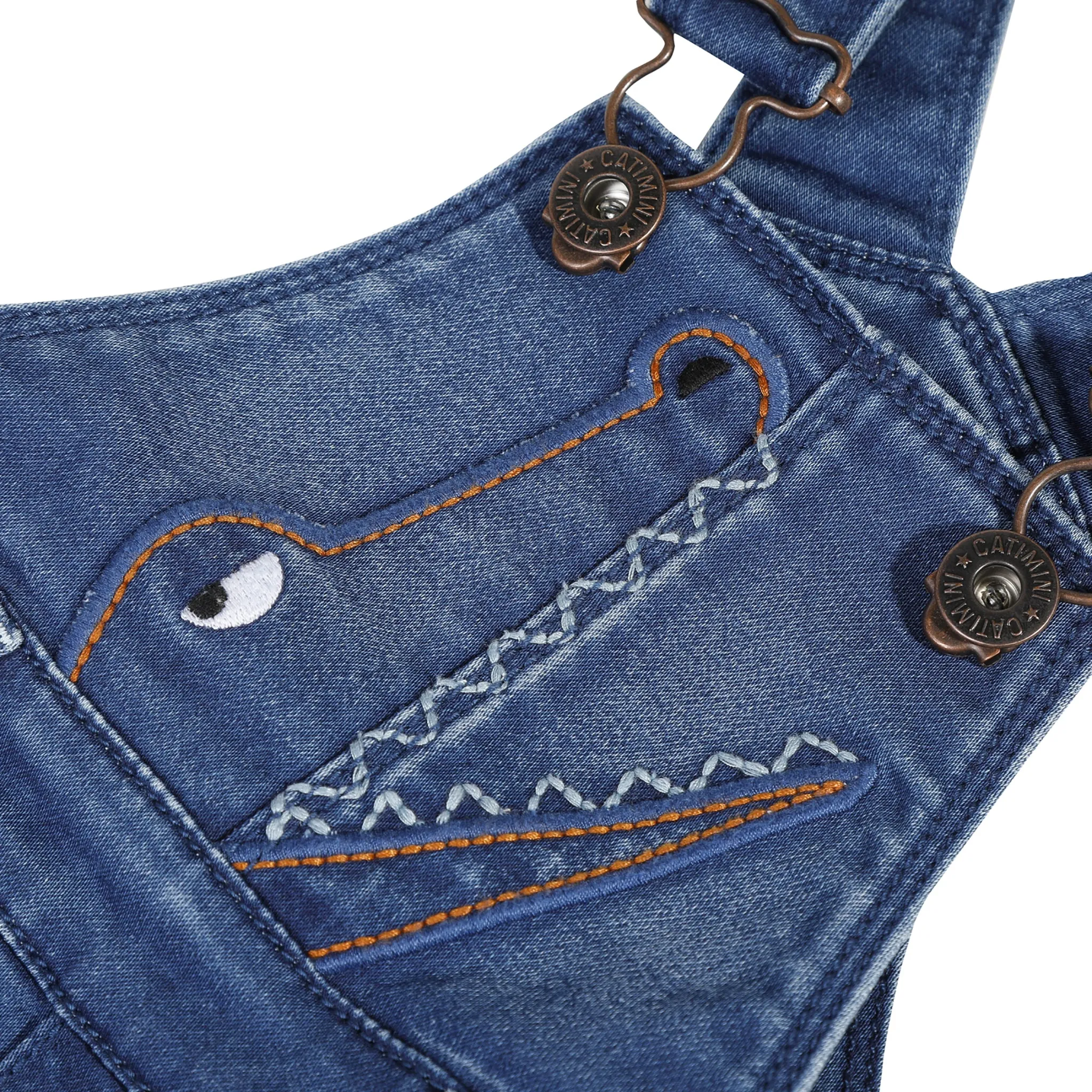 Denim short overalls  - FINAL SALE