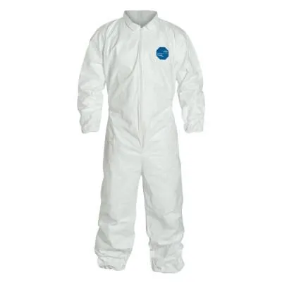 DuPont™ Tyvek® Coveralls with Elastic Wrists and Ankles, White, 7X-Large, TY125S-7X