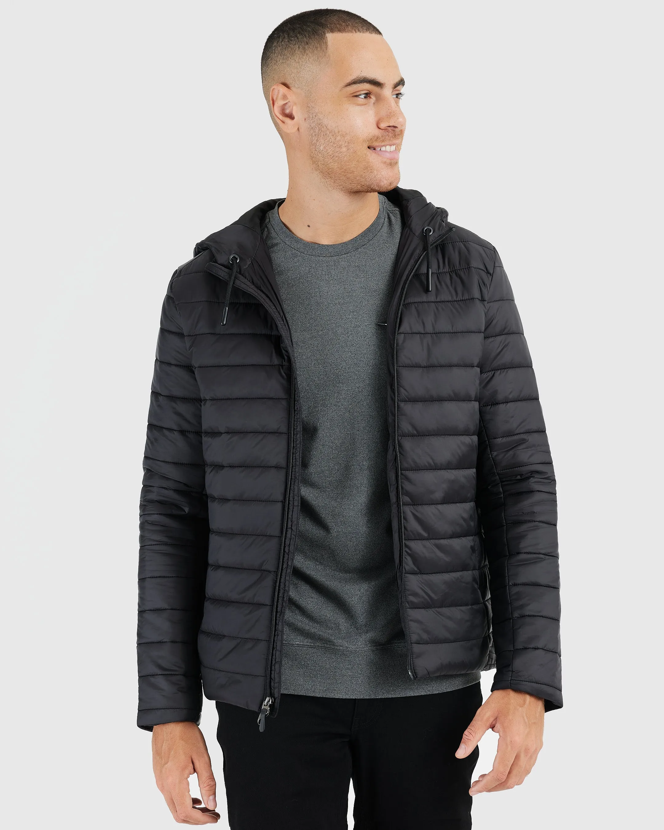 Essential Hooded Puffer Jacket 3-Pack