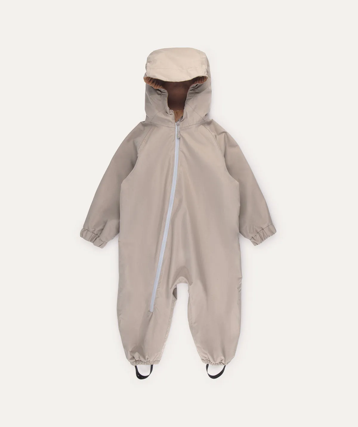 Fleece Lined Puddle Suit - Neutral  Greige