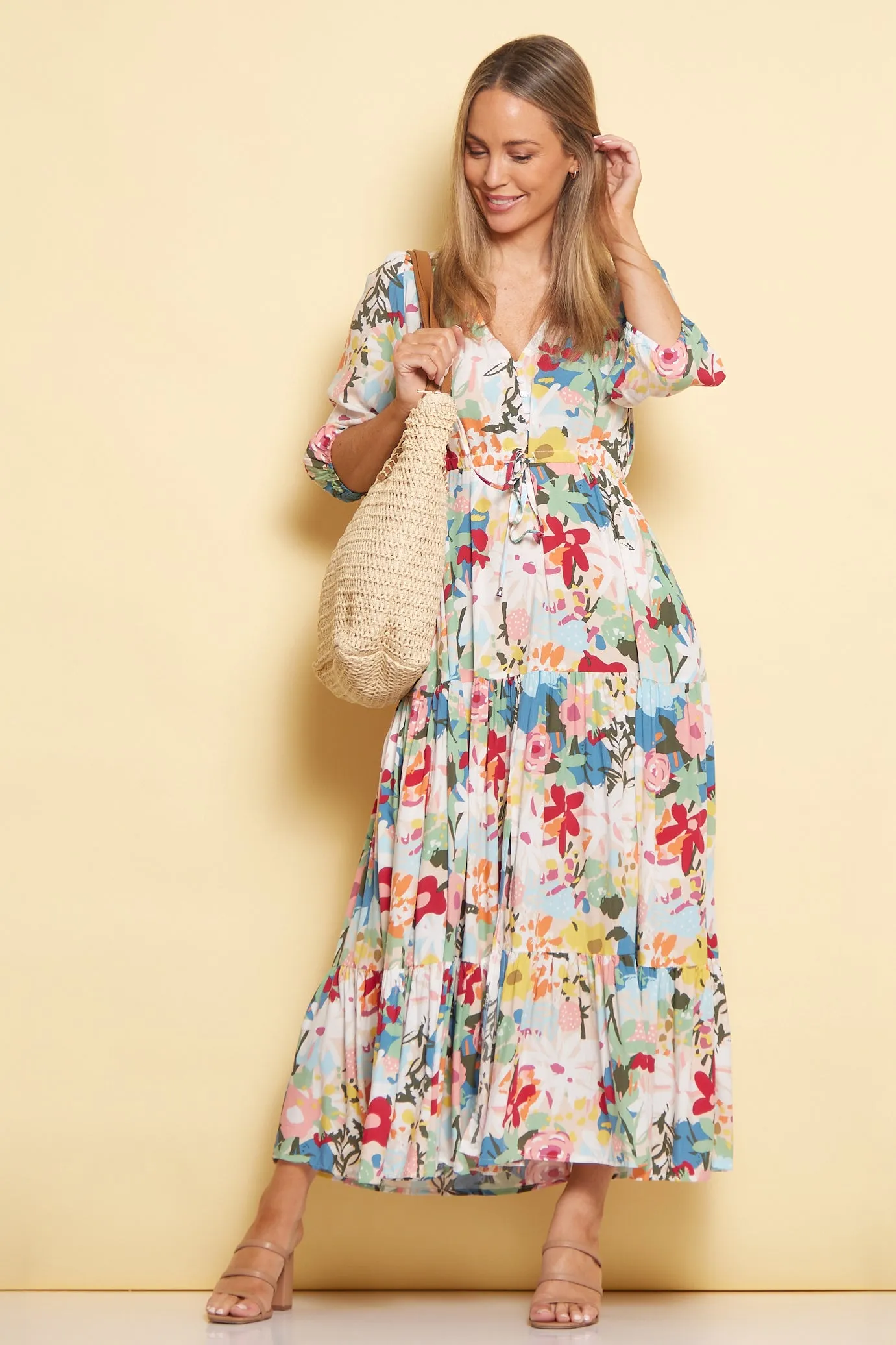 Freesia Dress - Breezy Floral