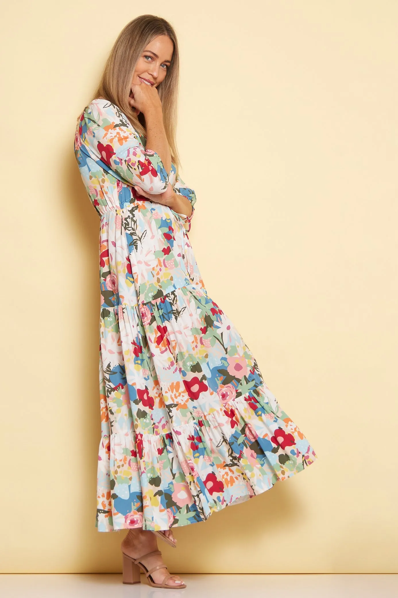 Freesia Dress - Breezy Floral