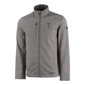 Georgia Tech Yellow Jackets College Vault Cutter & Buck Evoke Eco Softshell Recycled Full Zip Jacket