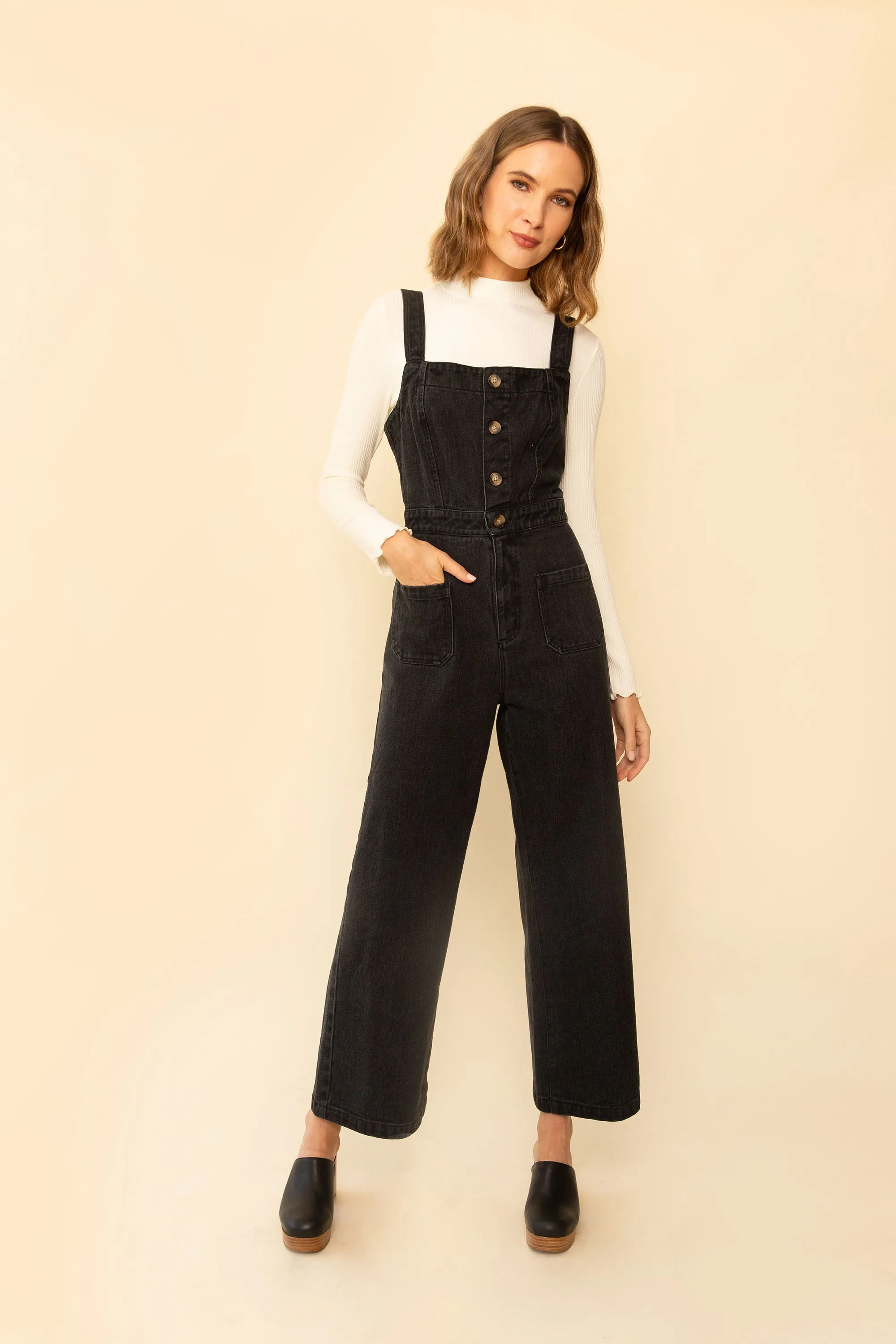 Grace Jumpsuit in Vintage Black