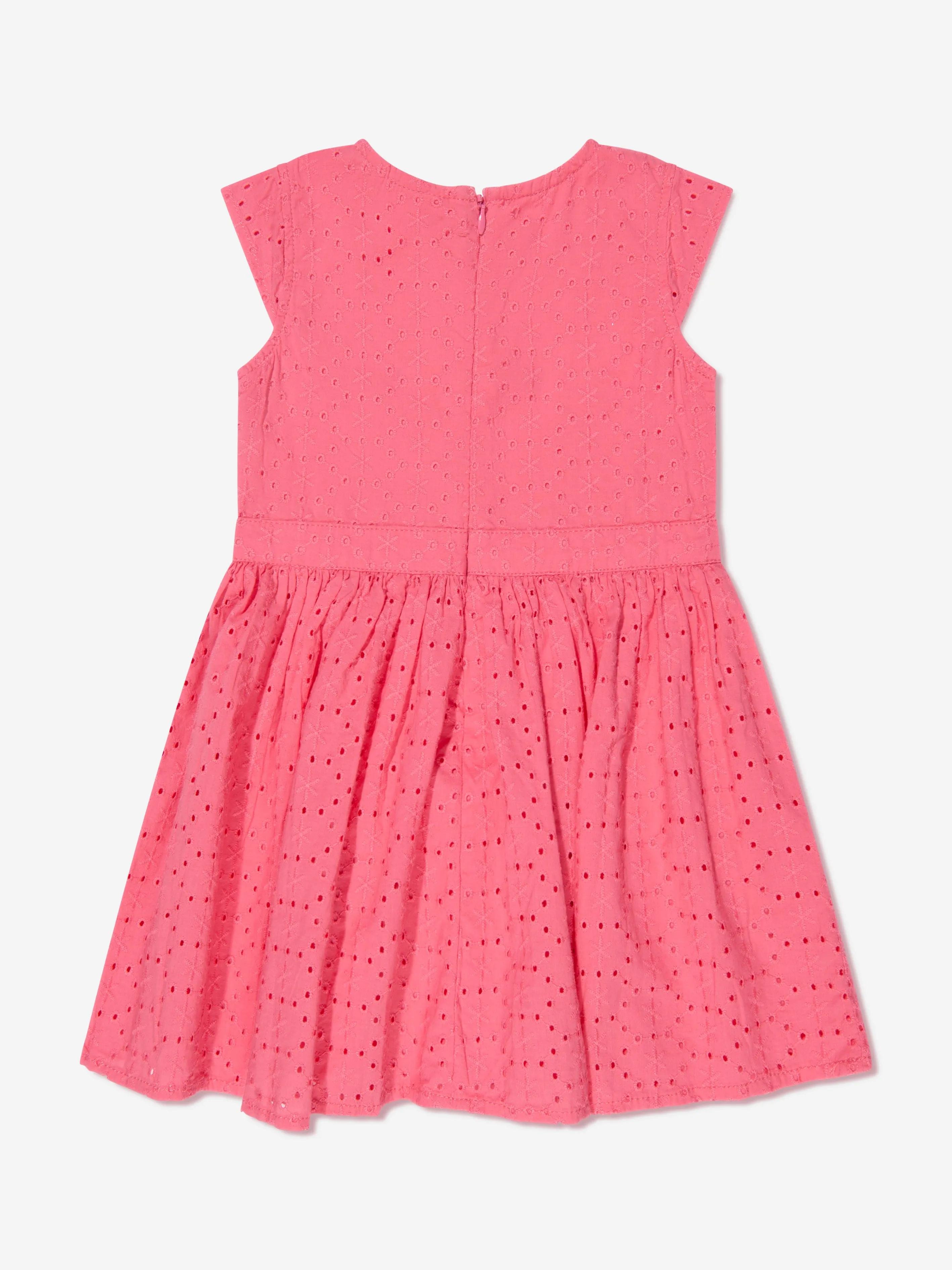 Guess Girls Sangallo Dress in Pink