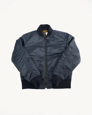 IHM-43-NAV - Nylon Type L-2B Flight Jacket - Navy Blue