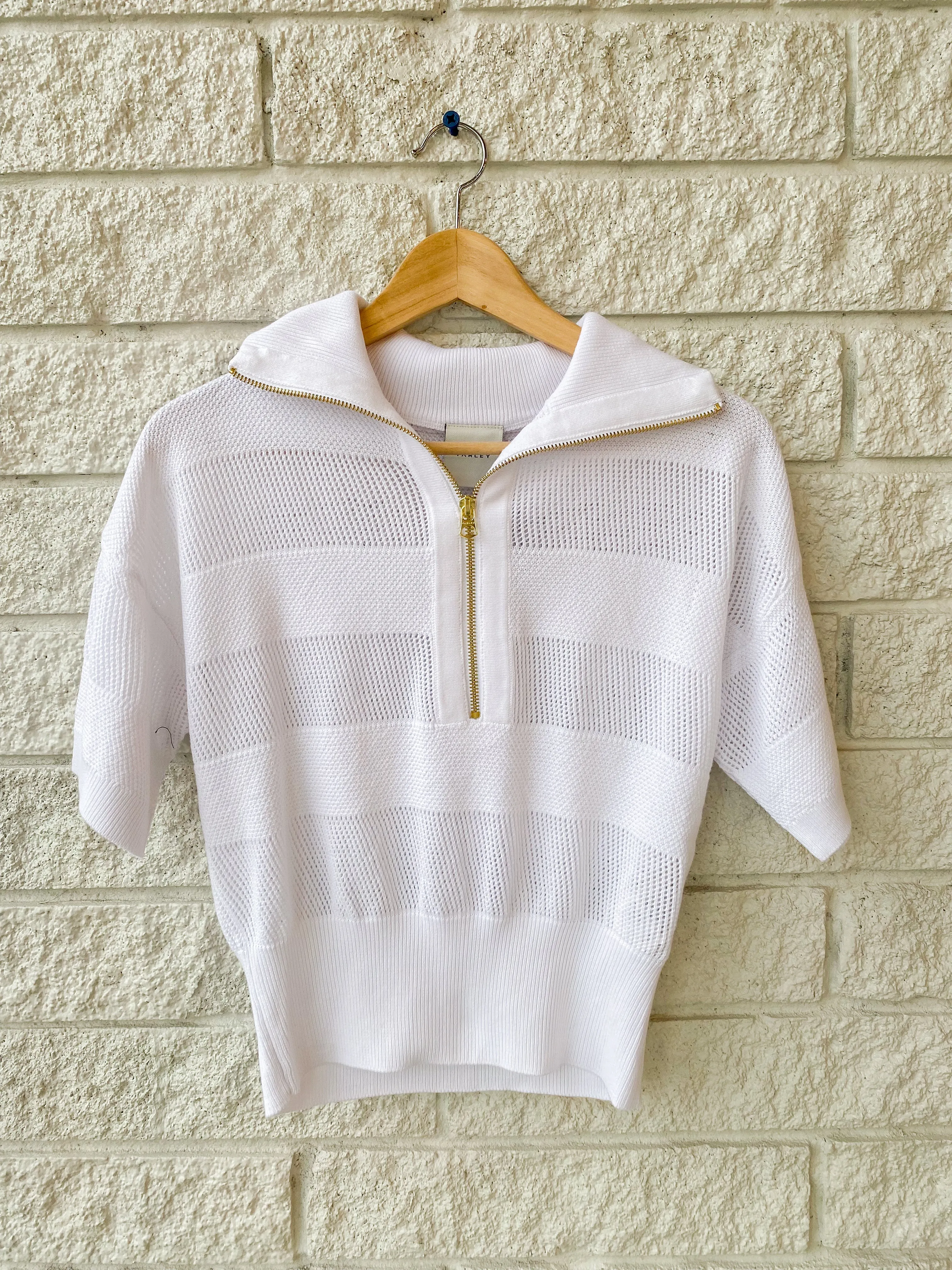 Kembria Half Zip Knit Top