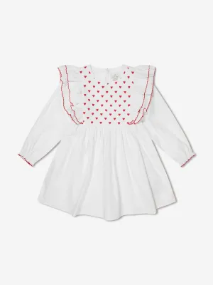 Konges Sløjd Girls Organic Cotton Heart Dress