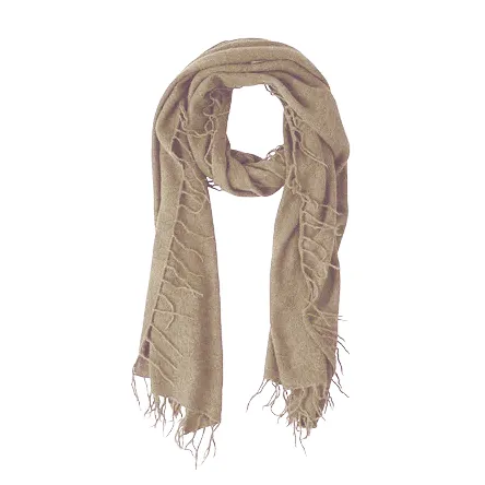 Meg Cohen Alpaca Full Fringe Scarf