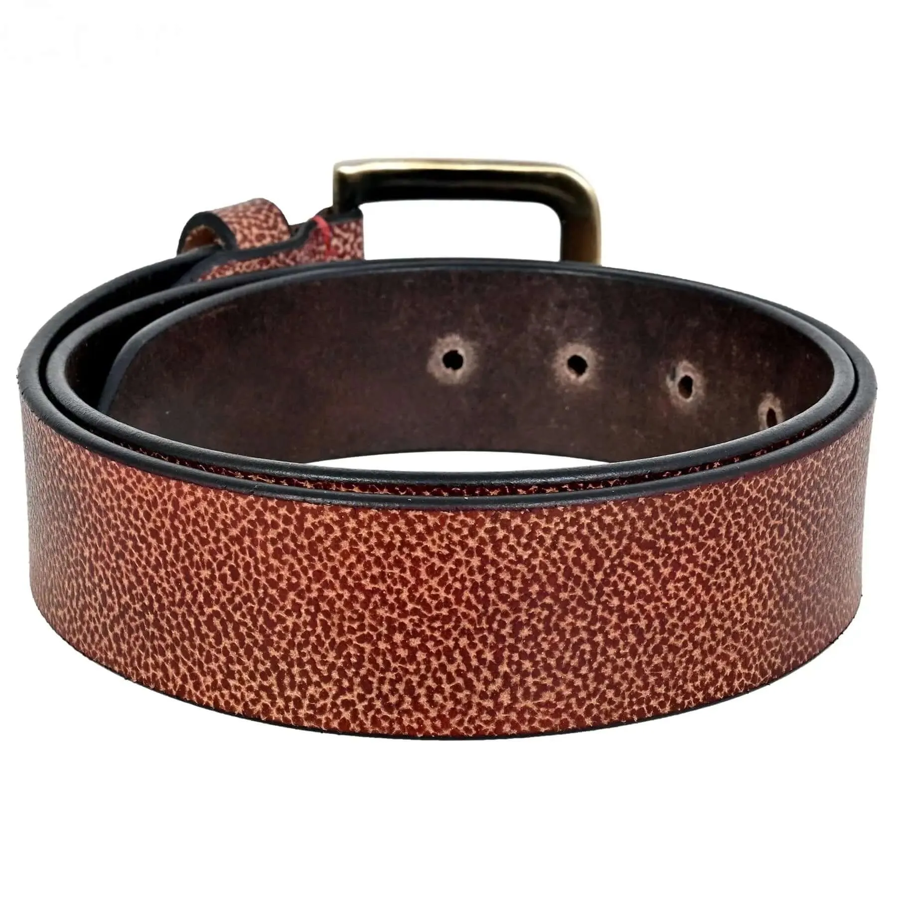 Men's Casual Brown Leather Belt | Sizes 36" to 40"