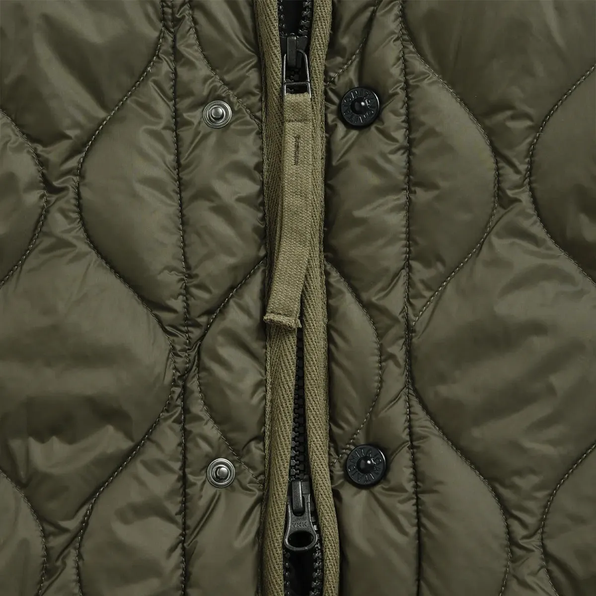 Military M65 Liner Zip Soft Shell Down Jacket - Olive