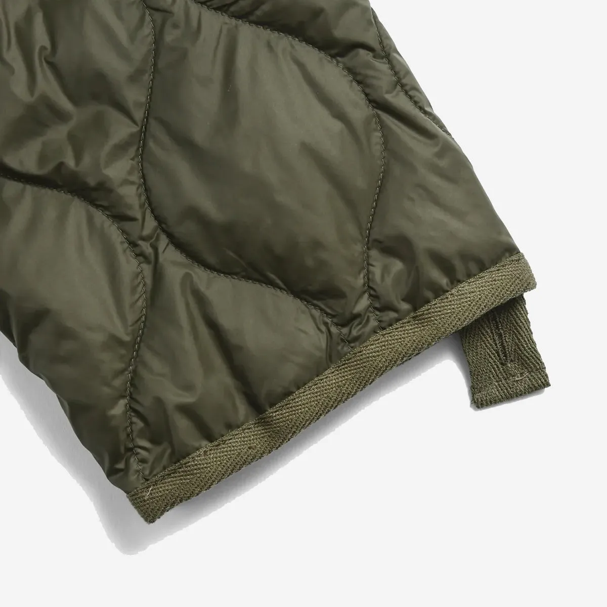 Military M65 Liner Zip Soft Shell Down Jacket - Olive