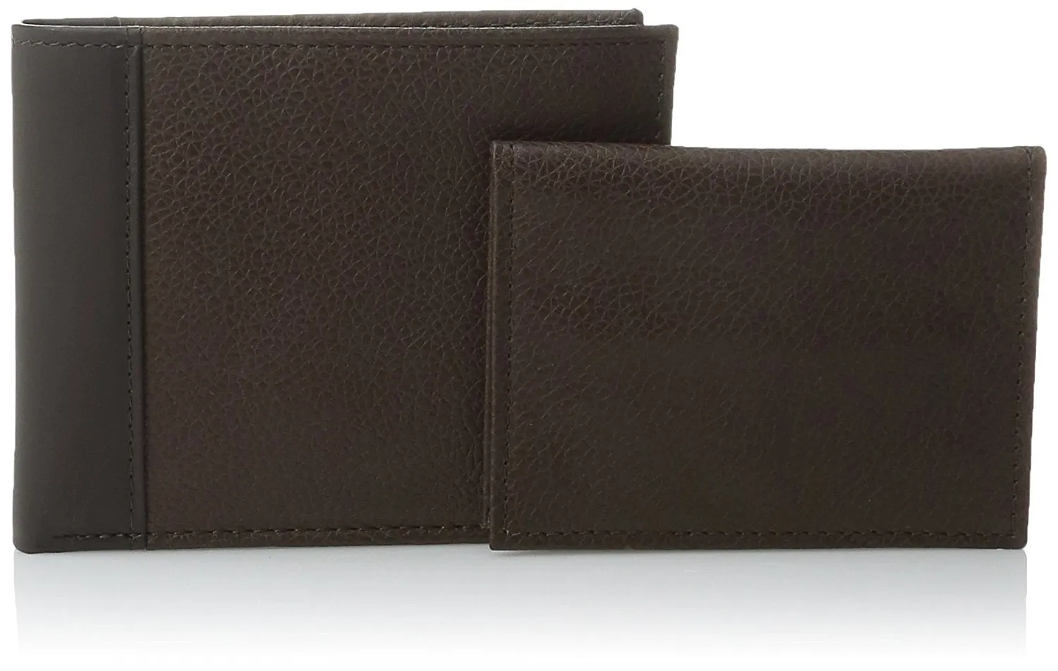 Nautica Men's Milled Leather Passcase Wallet