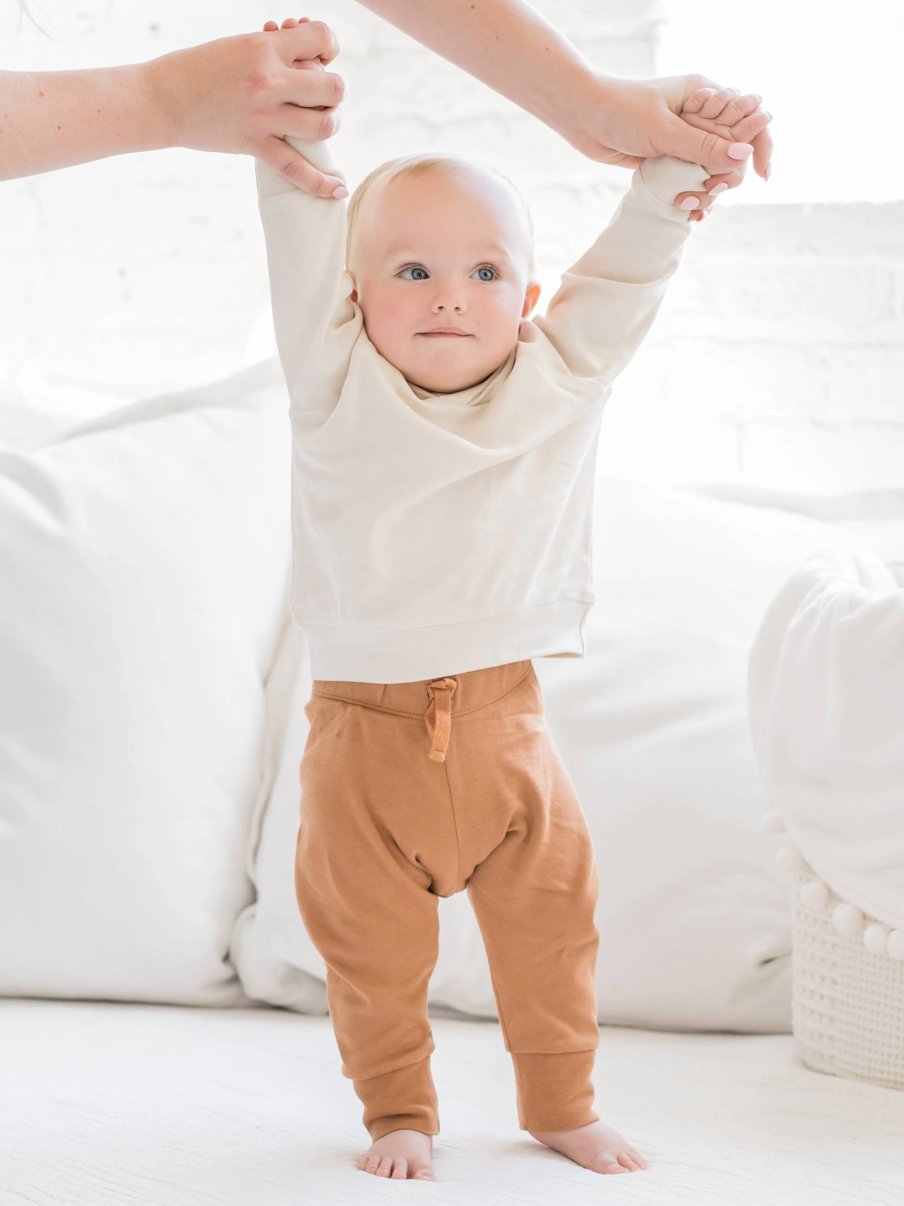 Organic Baby and Kids Cruz Jogger - Ginger