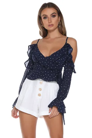 OUI OUI WRAP TOP