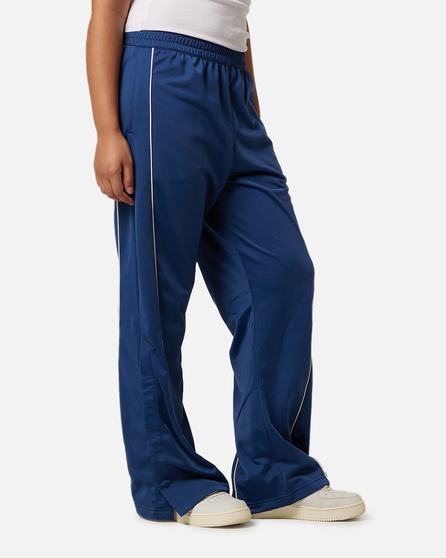 Reebok Women's Court-Side Basketball Track Pants Uniform Blue