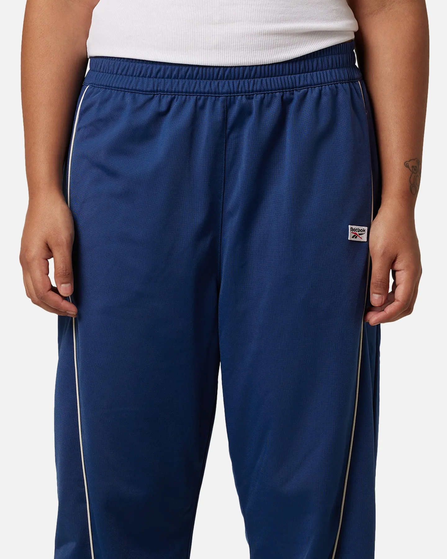 Reebok Women's Court-Side Basketball Track Pants Uniform Blue