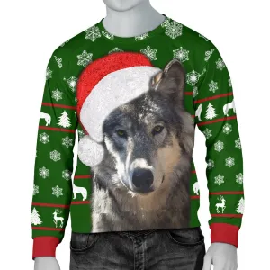 Santa Wolf Christmas Sweater