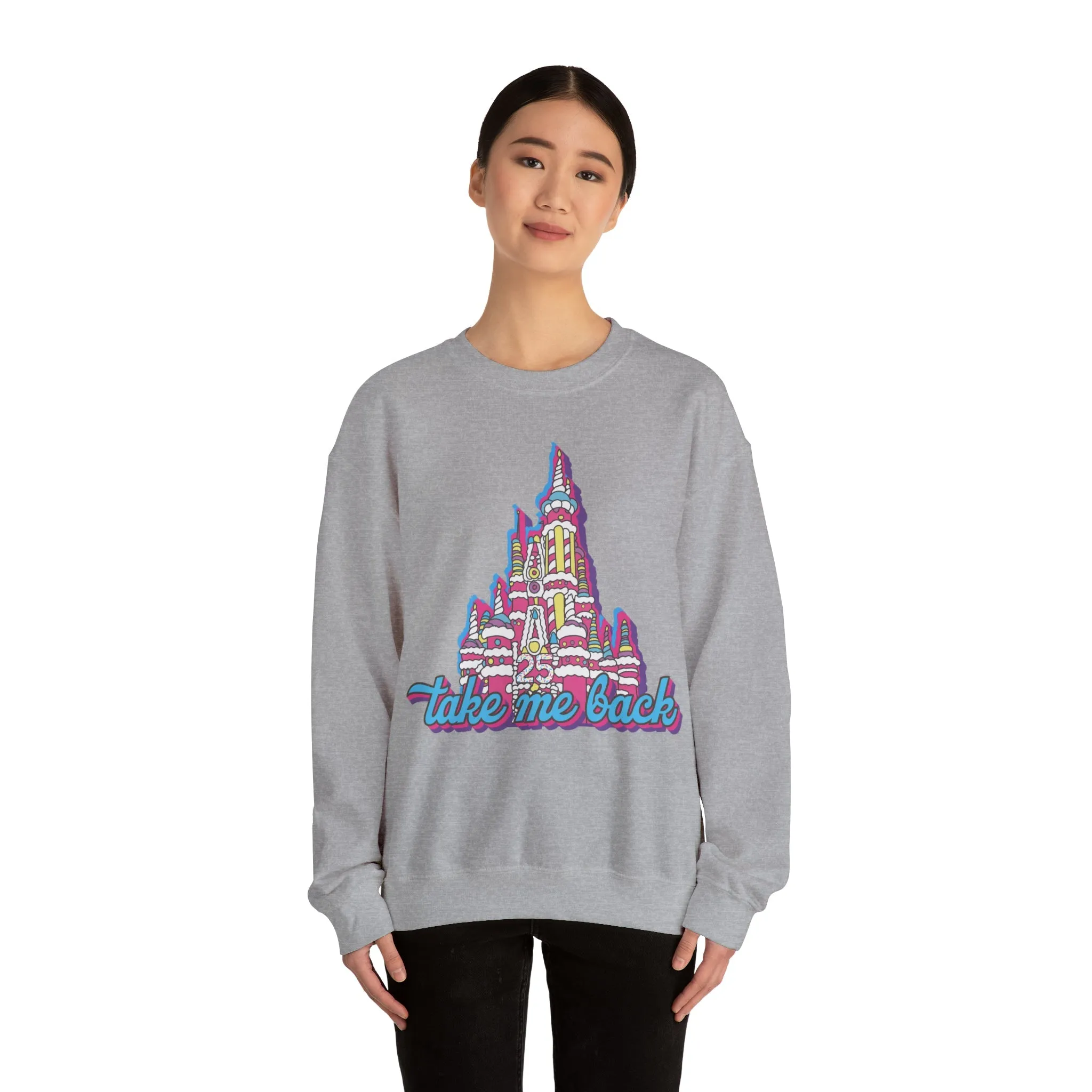 Take Me Back to the 90s Cake Castle Sweatshirt