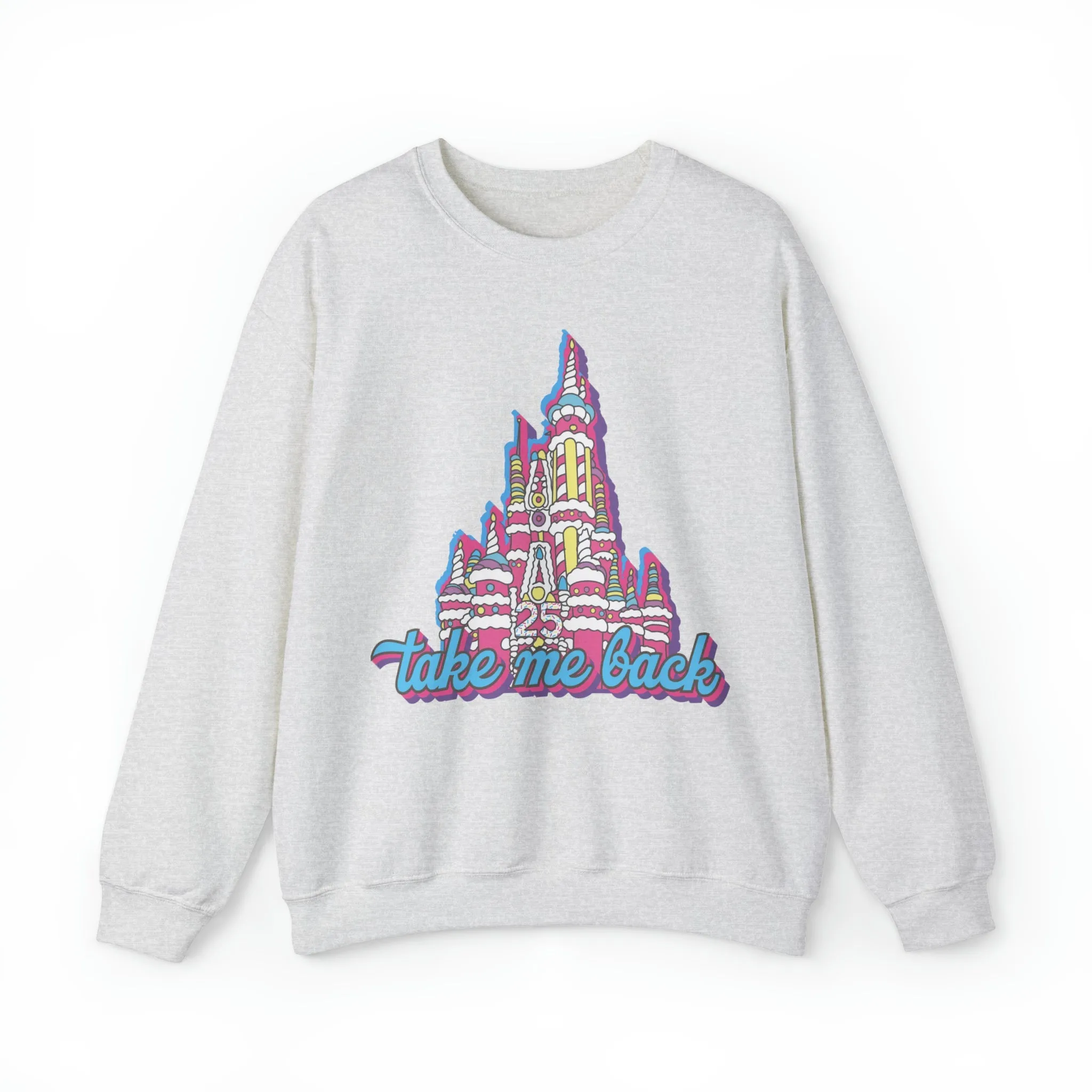 Take Me Back to the 90s Cake Castle Sweatshirt