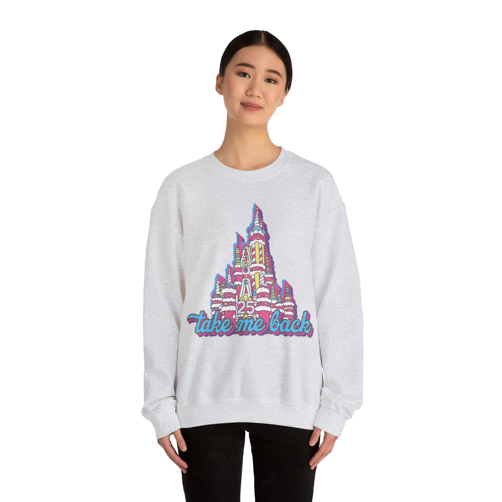 Take Me Back to the 90s Cake Castle Sweatshirt