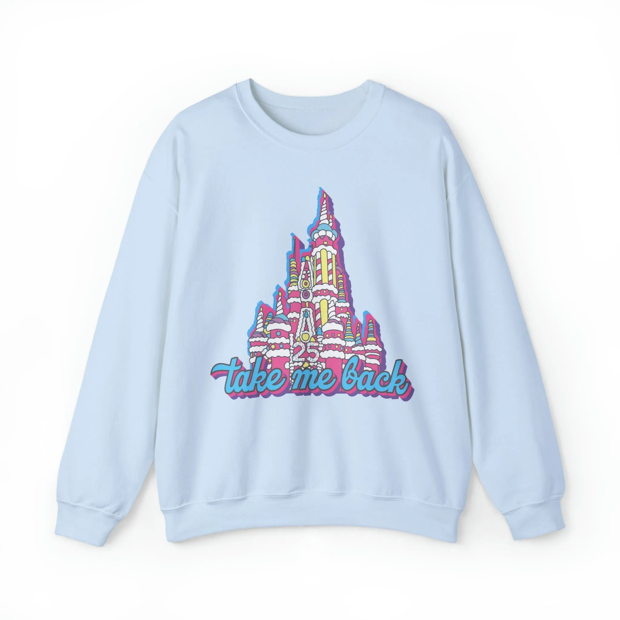 Take Me Back to the 90s Cake Castle Sweatshirt