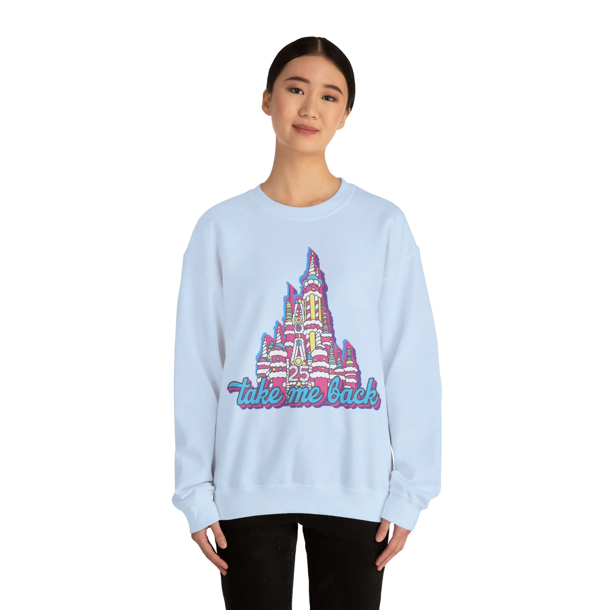 Take Me Back to the 90s Cake Castle Sweatshirt