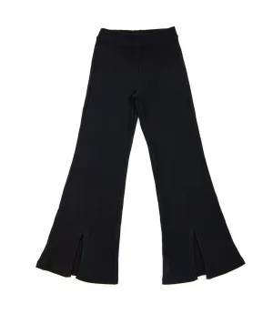 Terez Girls Rib Split Flare Pants