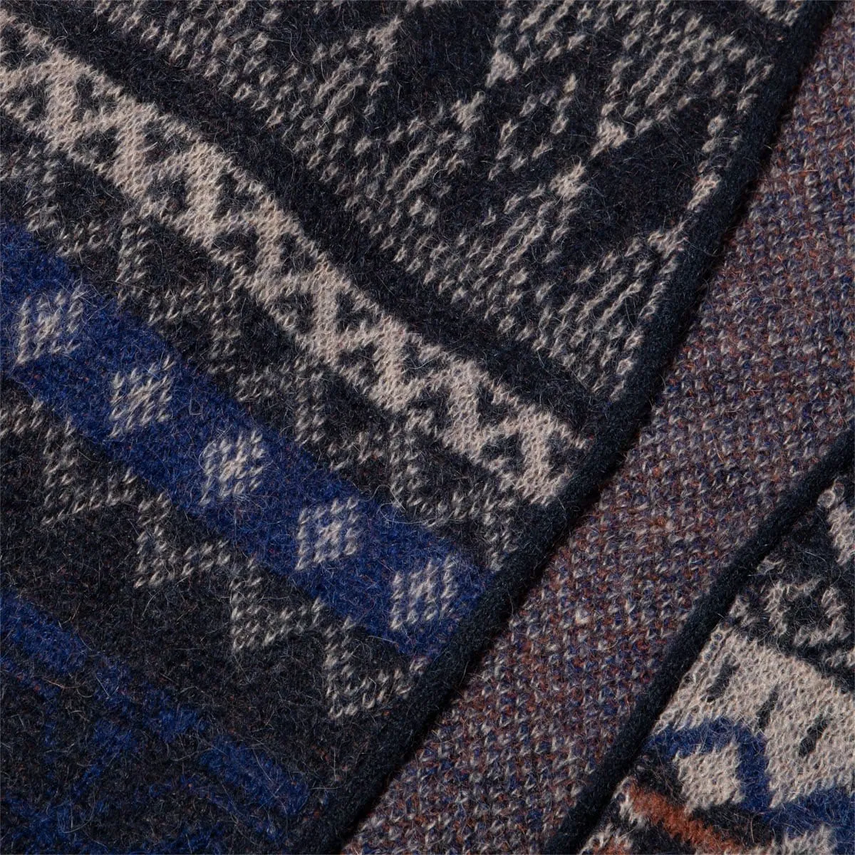 THE ENGLISH DIFFERENCE FAIR ISLE KIMONO