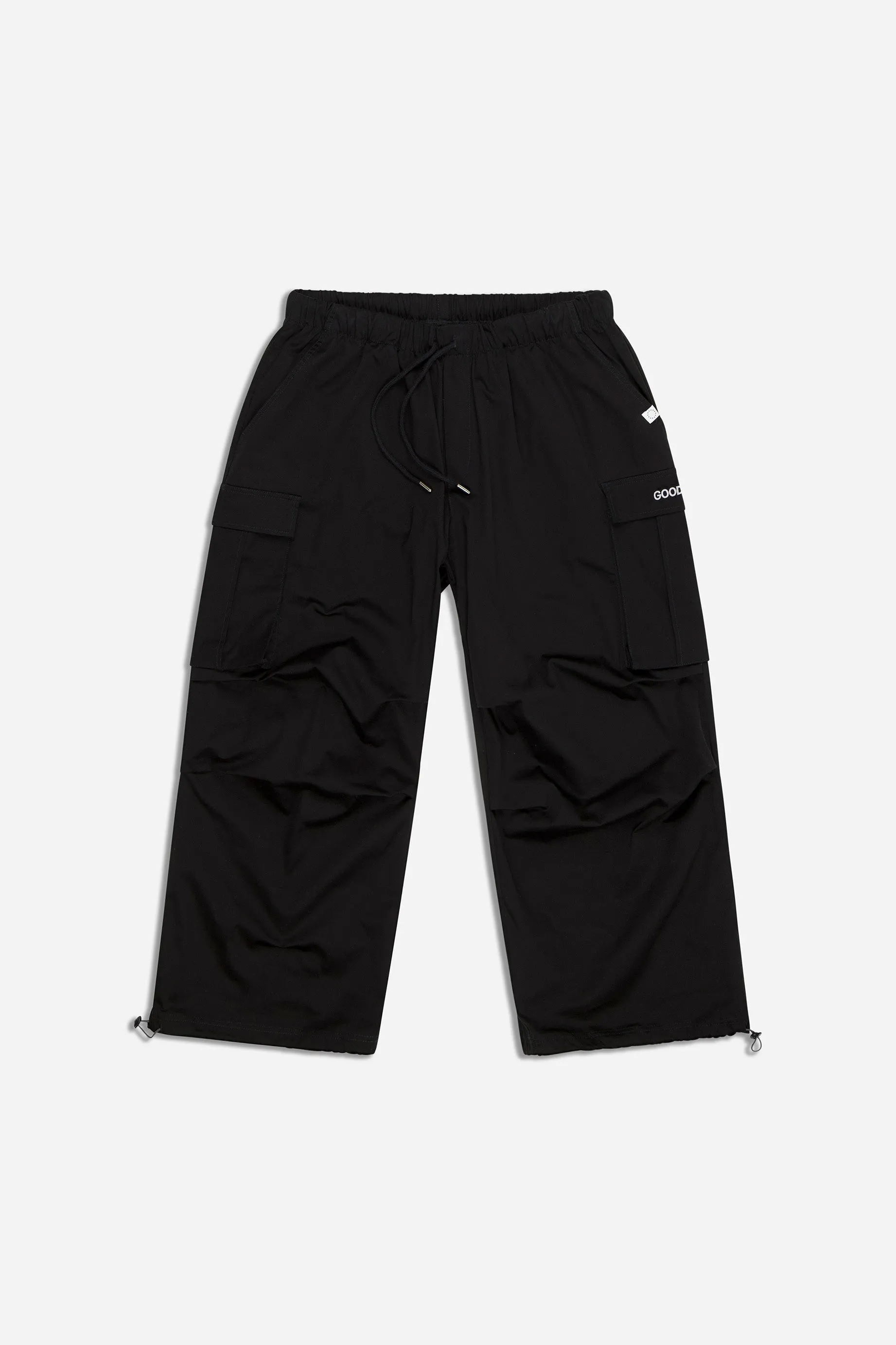 TIMELESS PARACHUTE PANTS BLACK