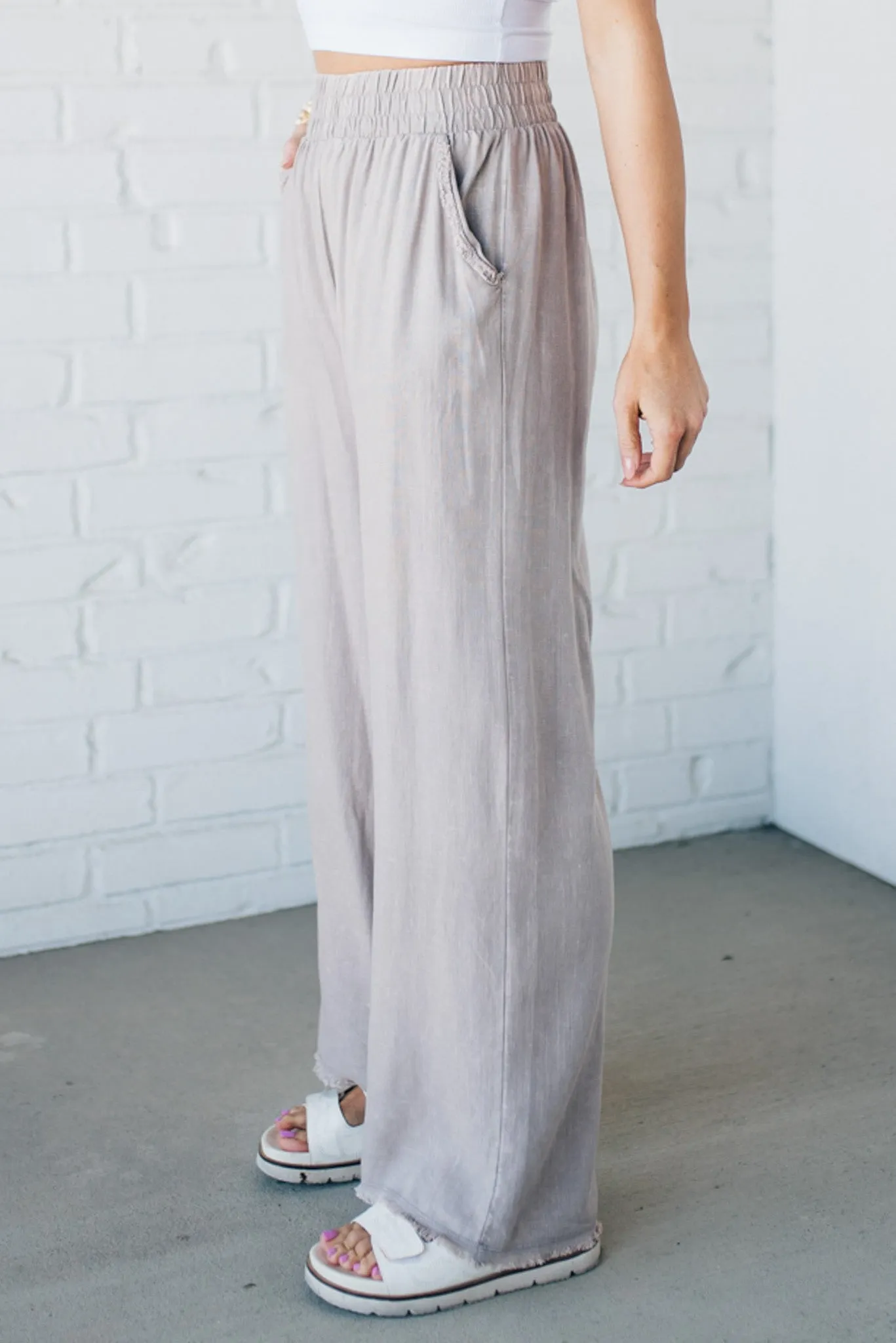 Tully Linen Blend Pants