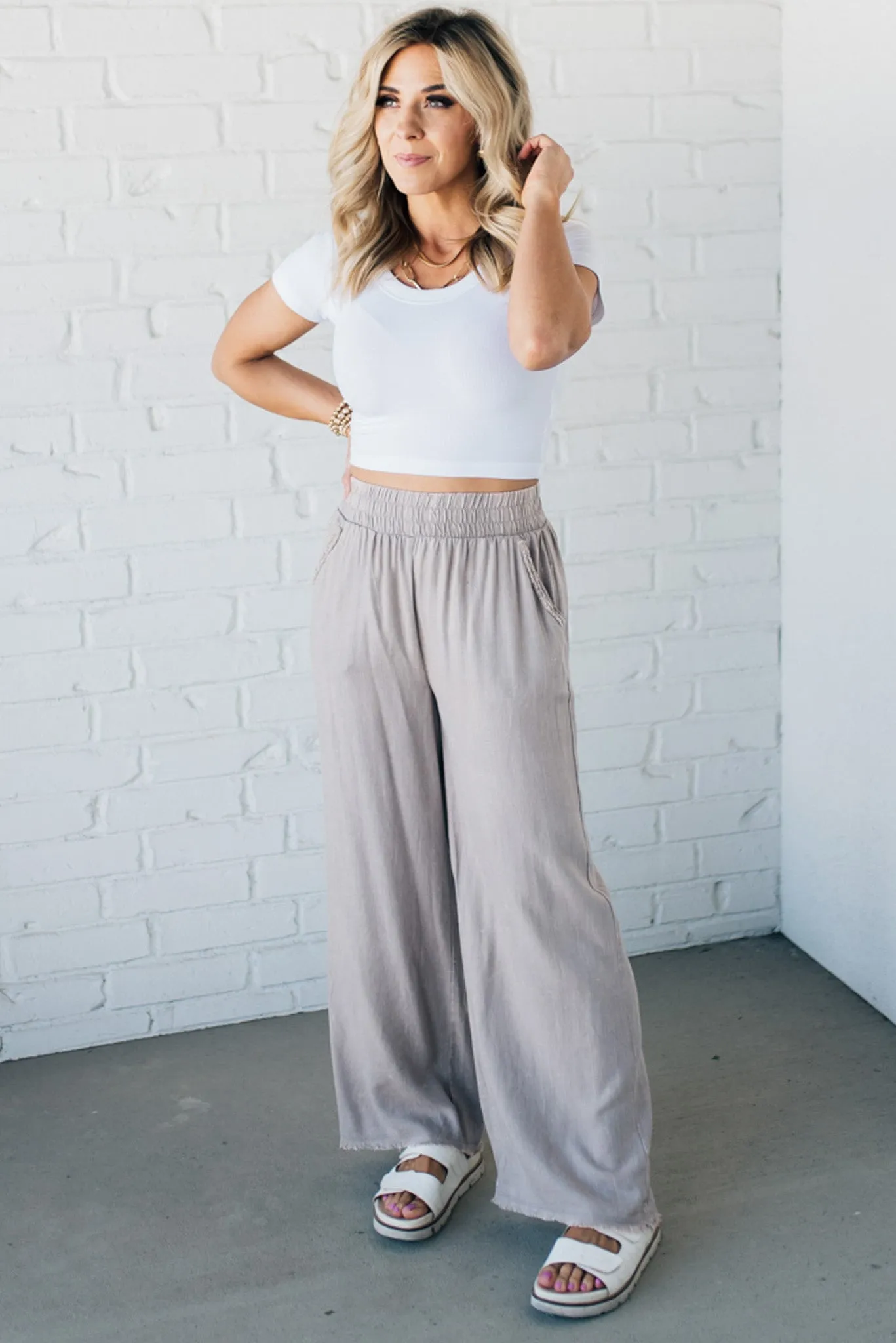 Tully Linen Blend Pants