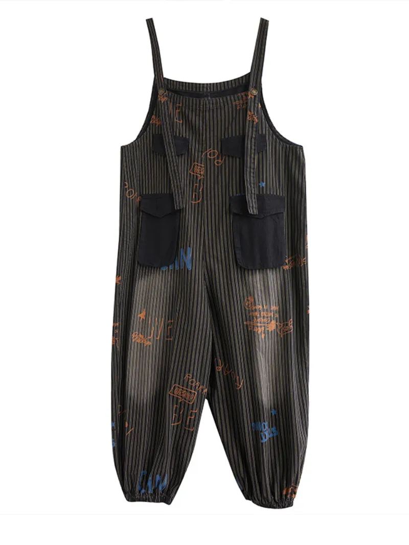 WallFlower Denim Commuter Dungarees Overalls